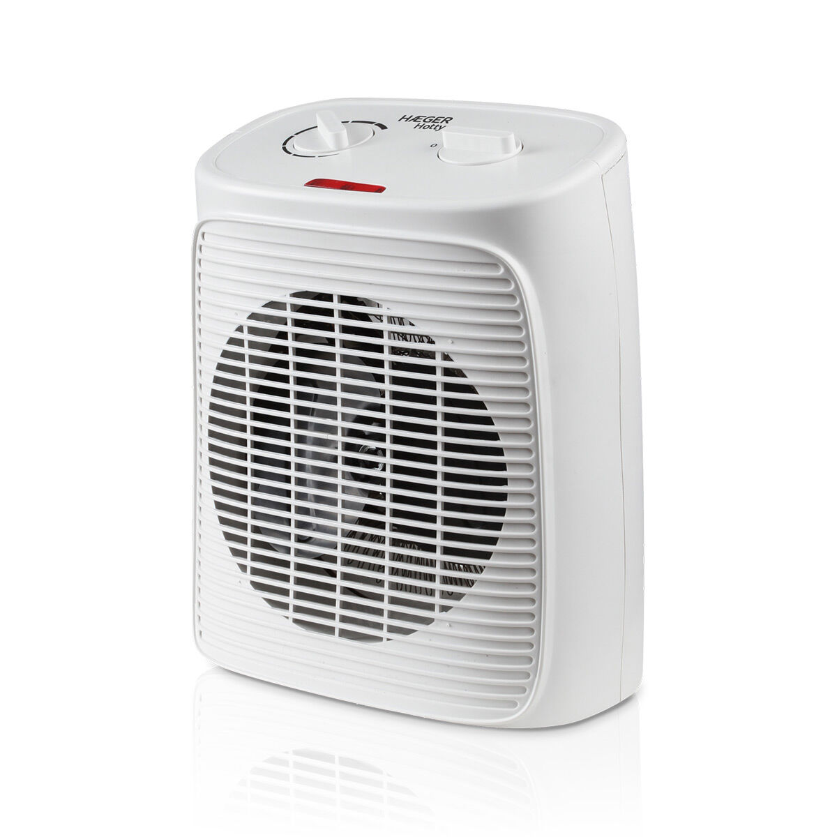 Draagbare ventilatorkachel Haeger Hotty Wit 2000 W