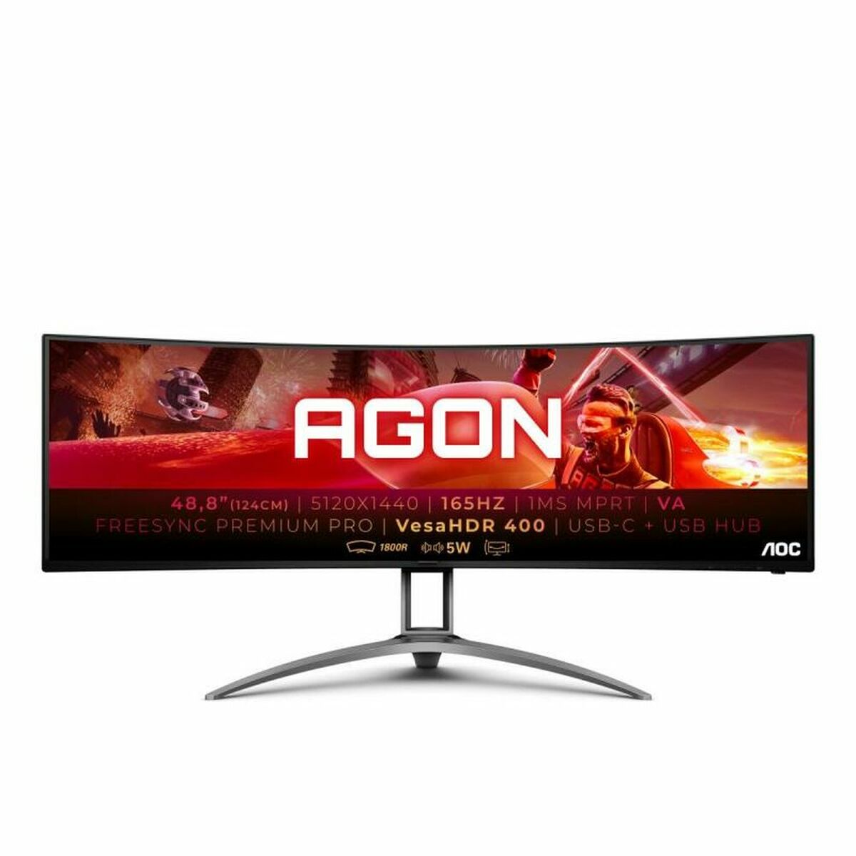 Picture of Monitor AOC AOC AGON AG493UCX2 Quad HD 49"