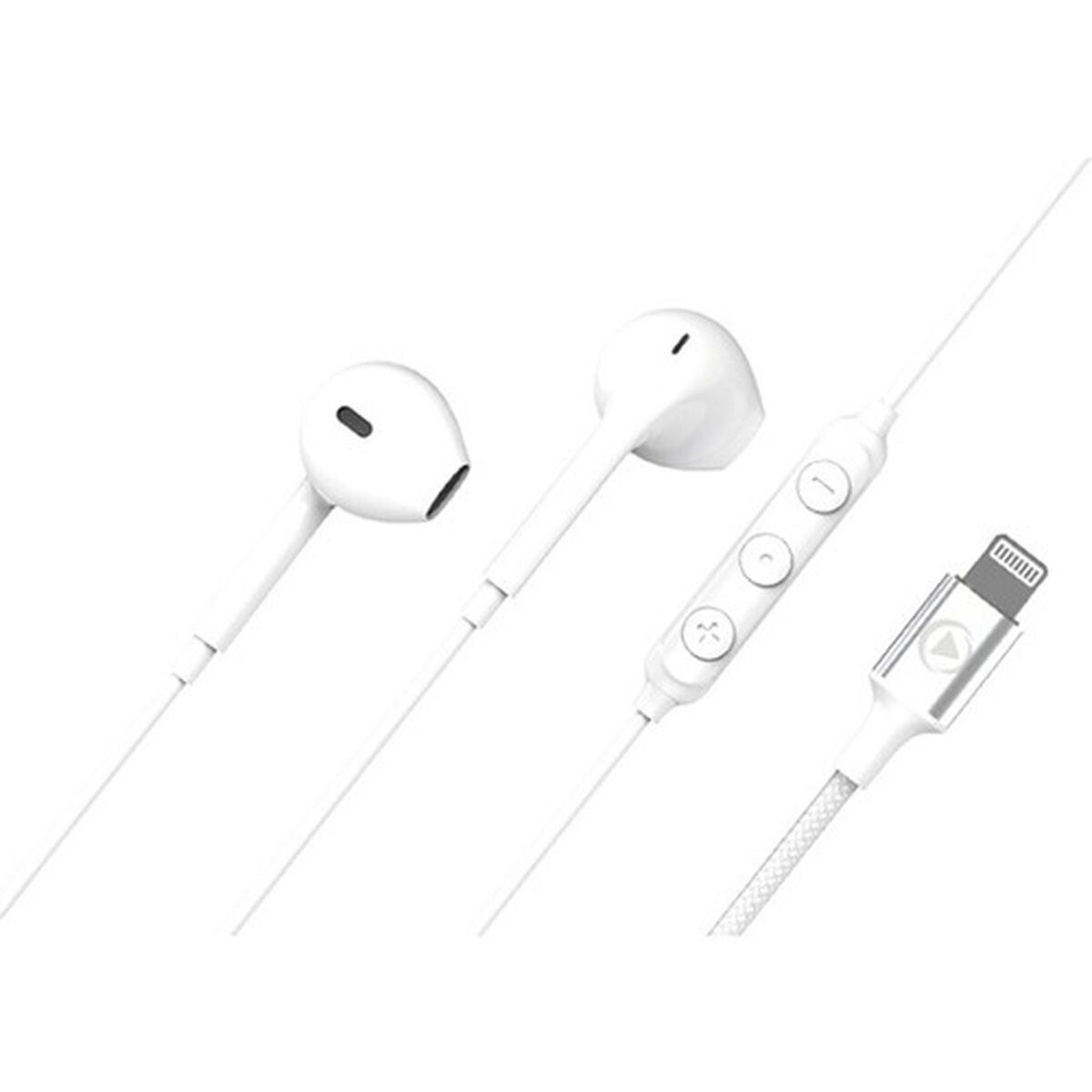 Auriculares Big Ben Interactive Force Play Blanco