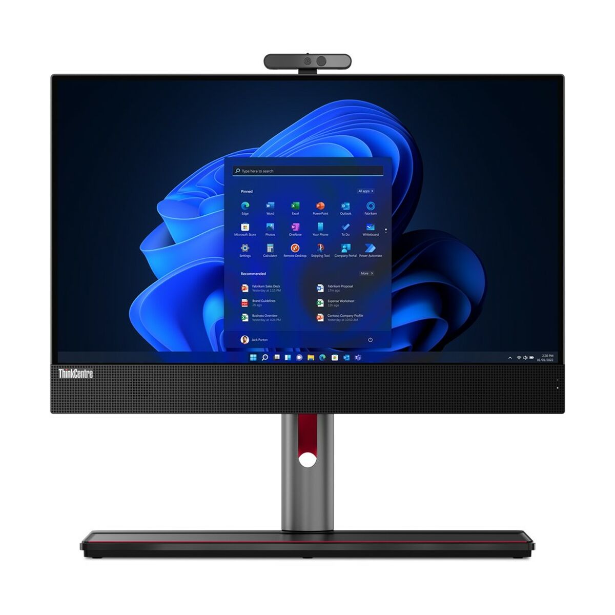 All in One Lenovo ThinkCentre M70A 21,5" i5-12500H 8 GB RAM 256 GB SSD Qwerty in Spagnolo