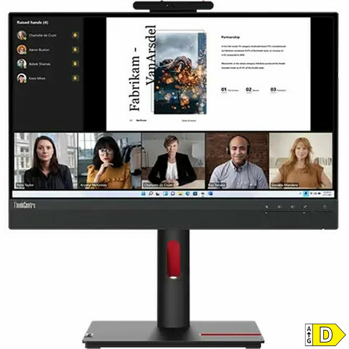 Image de Écran Lenovo ThinkCentre Tiny-In-One 22 Gen 5 Full HD 21,5" 60 Hz