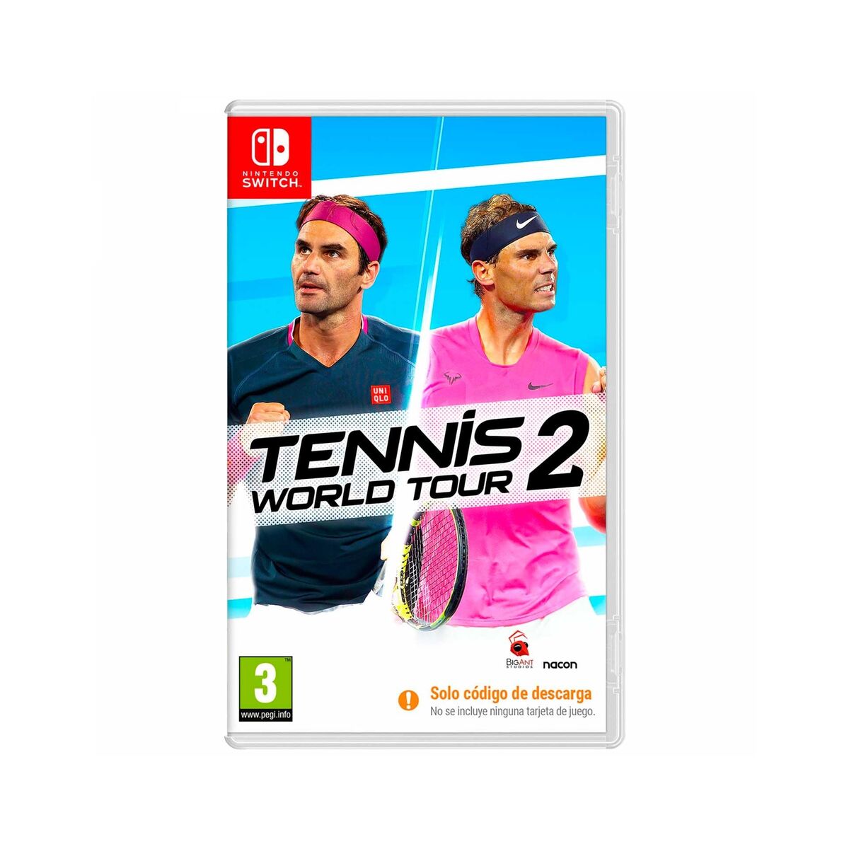Picture of Video game for Switch Nacon SWITCHTENNISWT2SPCOD