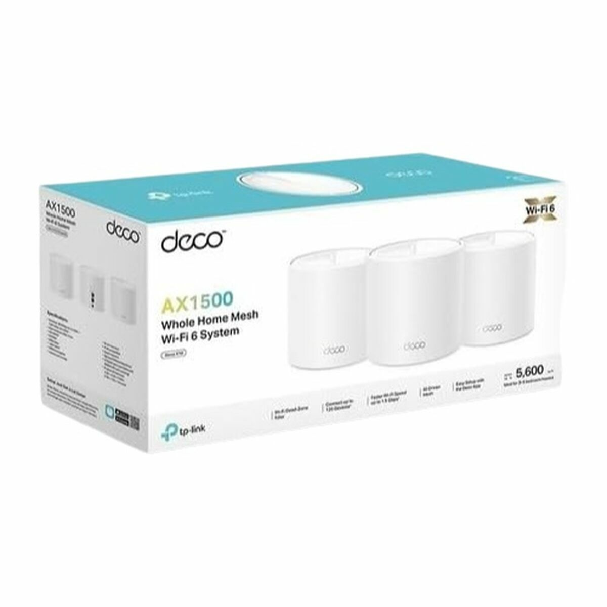 Afbeeldingen van Wi-Fi Repeater + Router + Access Point TP-Link DECO X10 3U