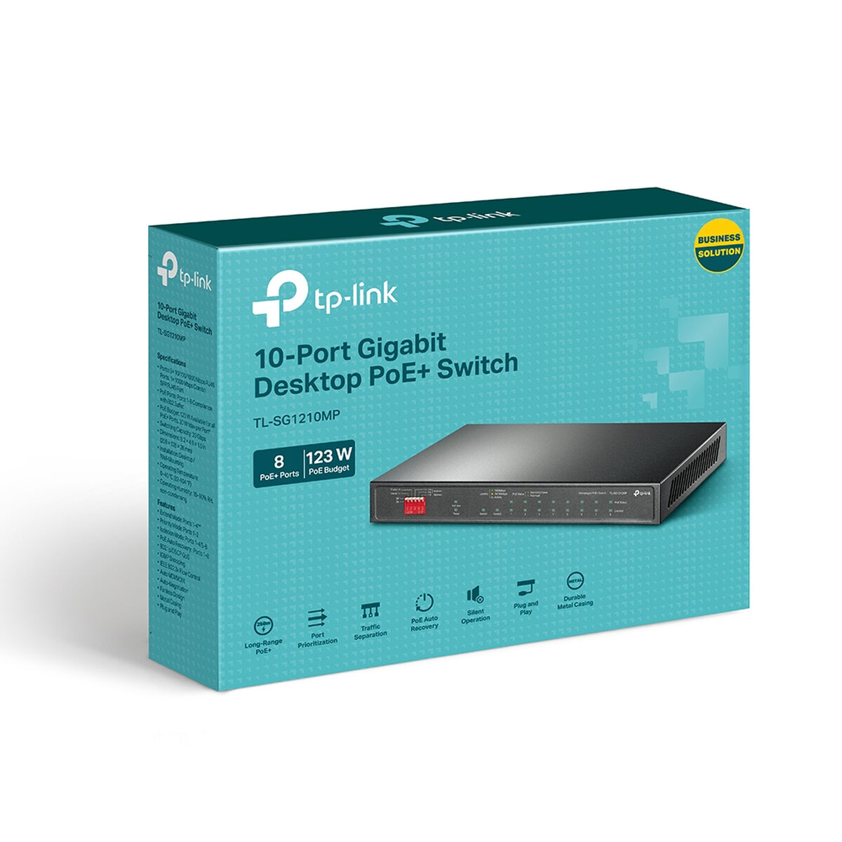 Picture of Switch TP-Link TL-SG1210MP