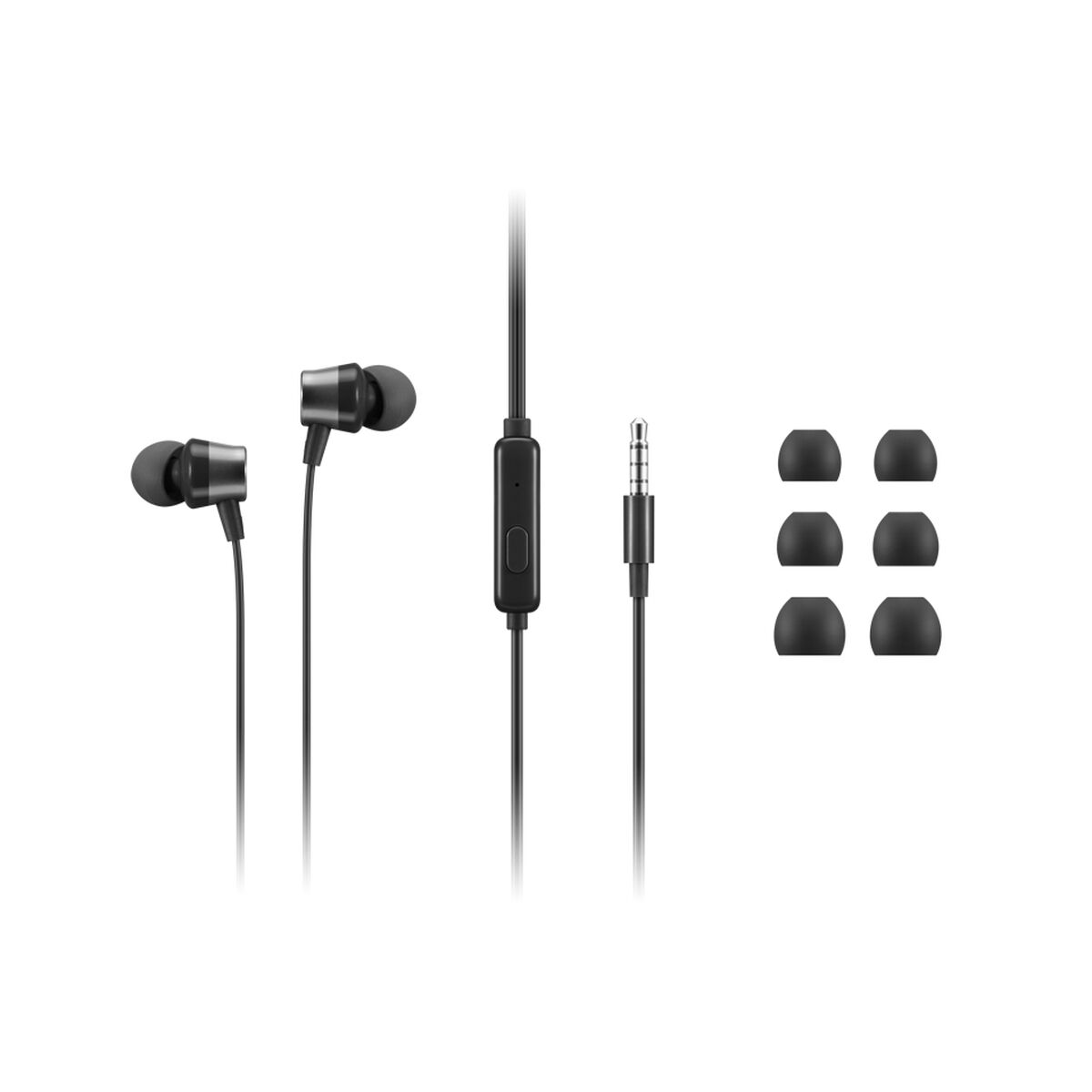 Image de Headphones Lenovo 4XD1J77352 Black
