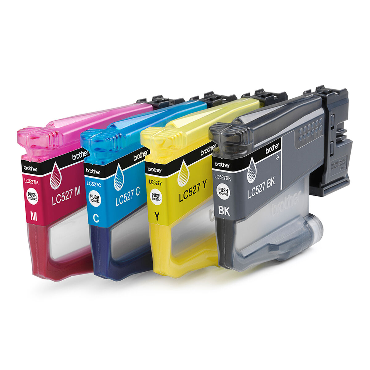 Bild von Original Ink Cartridge Brother LC527VAL Yellow Multicolour (4 Units)