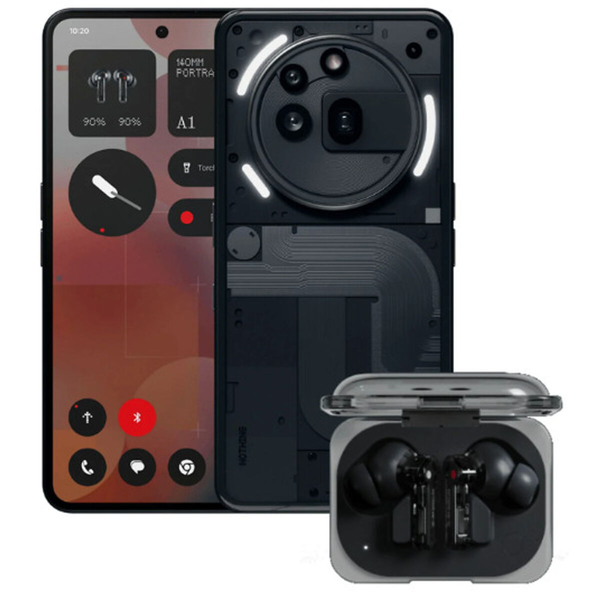 Bild von Smartphone Nothing A10400166-BUNDLE 12 GB RAM 256 GB White Black