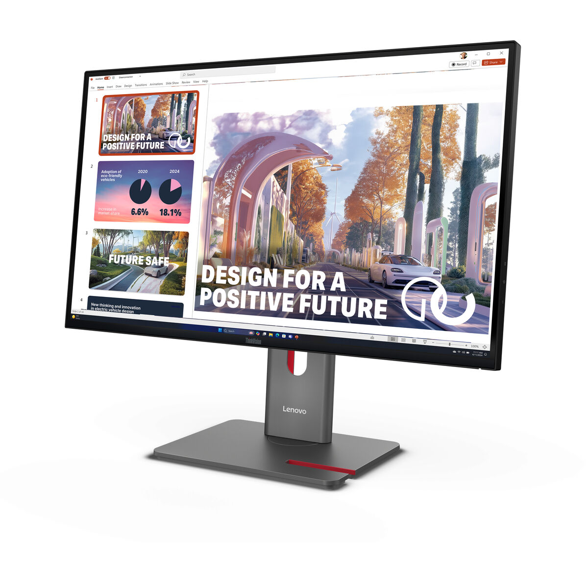 Afbeeldingen van Gaming Monitor Lenovo 64B3GAT2EU 27" Wide Quad HD