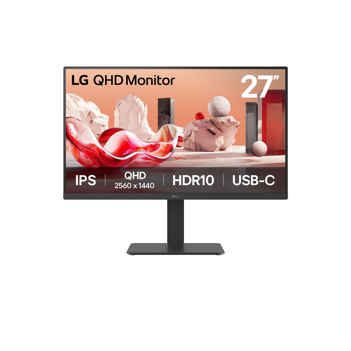 Picture of Gaming Monitor LG 27BA65QB-B 27" Wide Quad HD
