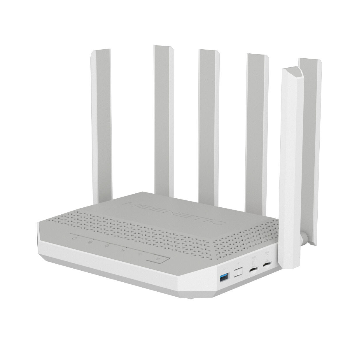 Picture of Router Keenetic KN-4110-01-EU White Grey USB 2.0 Ethernet LAN Wi-Fi 6 GHz