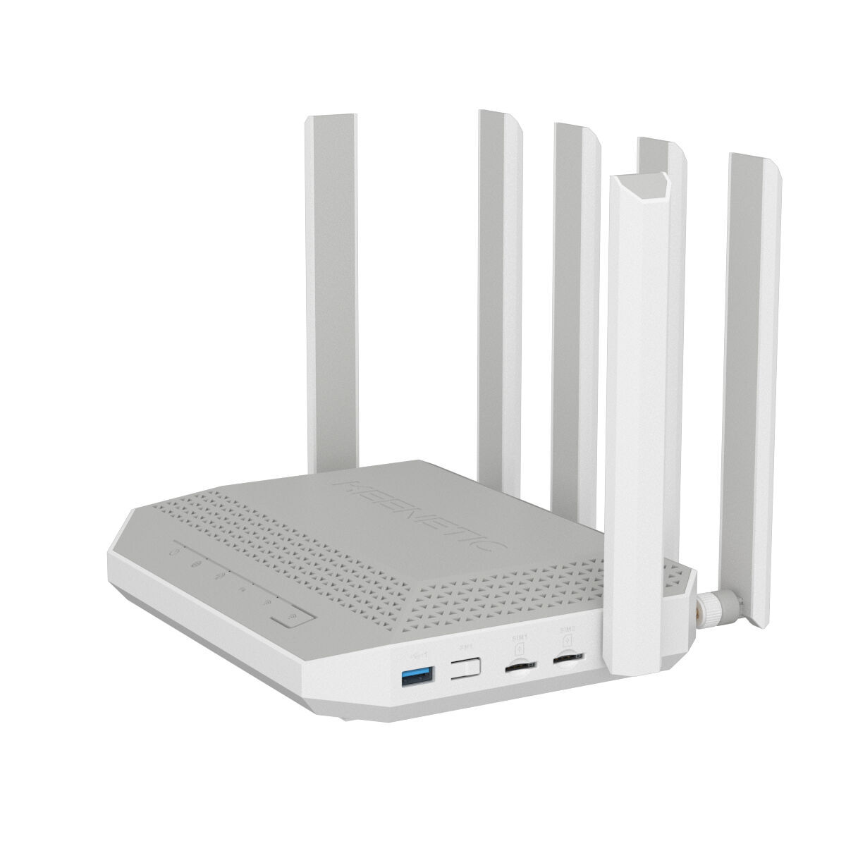 Picture of Router Keenetic KN-4110-01-EU White Grey USB 2.0 Ethernet LAN Wi-Fi 6 GHz