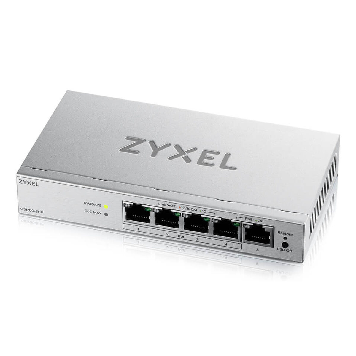 Image de Switch ZyXEL GS1200-5HPV3-EU0101F