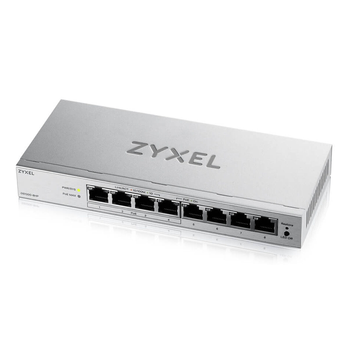 Image de Switch ZyXEL GS1200-8HPV3-EU0101F