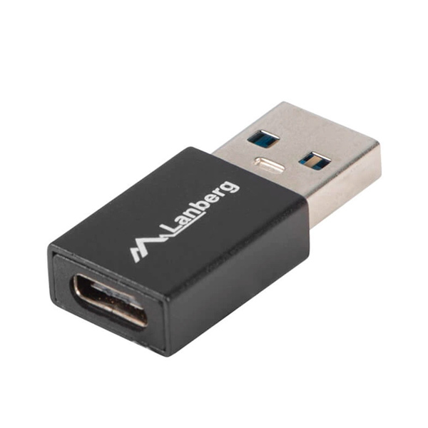 Adaptateur USB C vers USB Lanberg AD-UC-UA-01