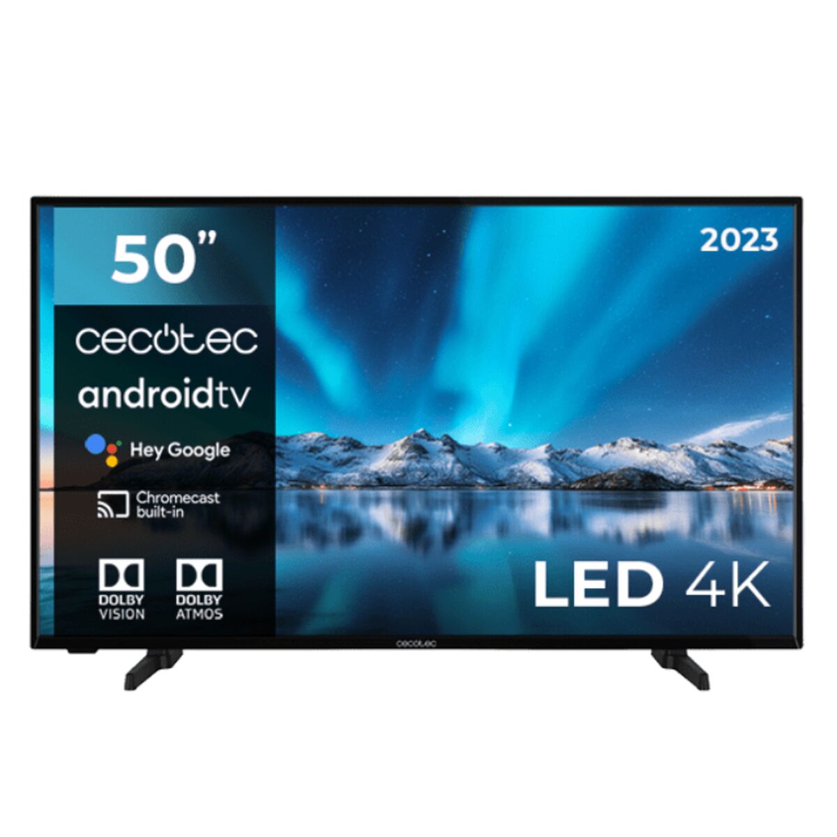TV intelligente Cecotec Ultra HD 4K LED 50" Android TV
