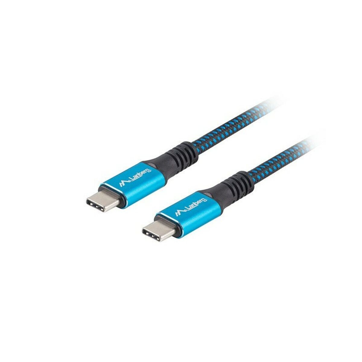 Câble USB C Lanberg Bleu 50 cm