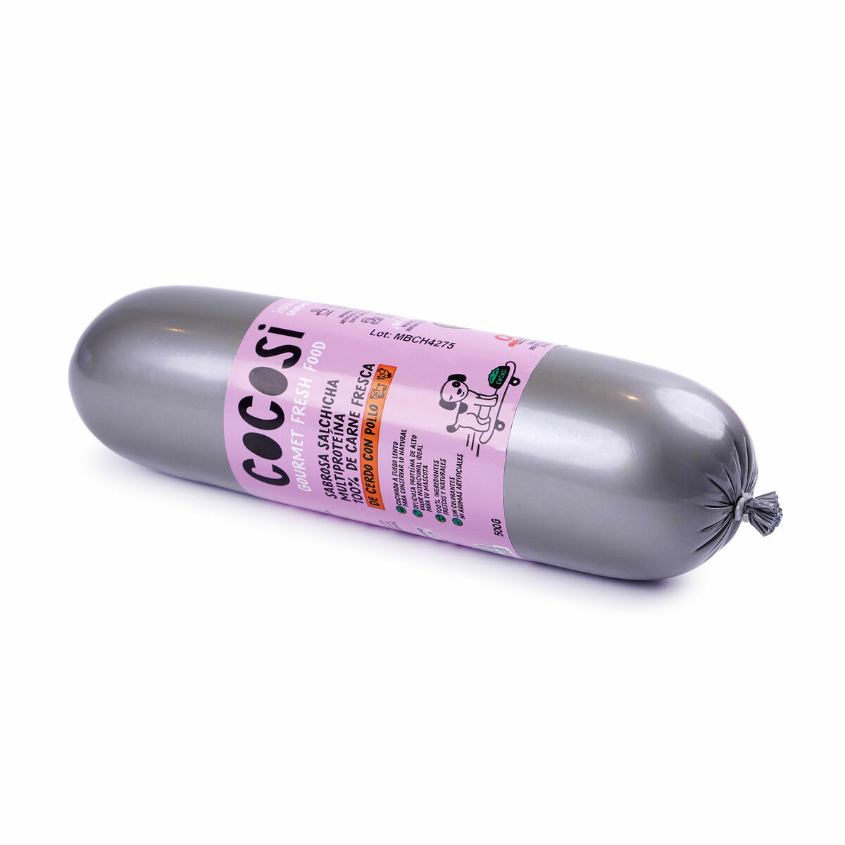 Wet food Cocosi Sausages Pig Chicken 12 Units, view 2