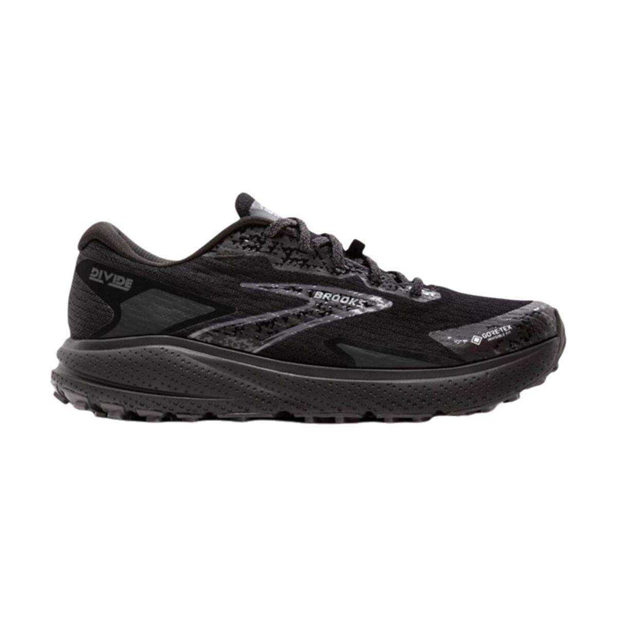 Chaussures de Running pour Adultes Brooks Divide 5 GTX Noir