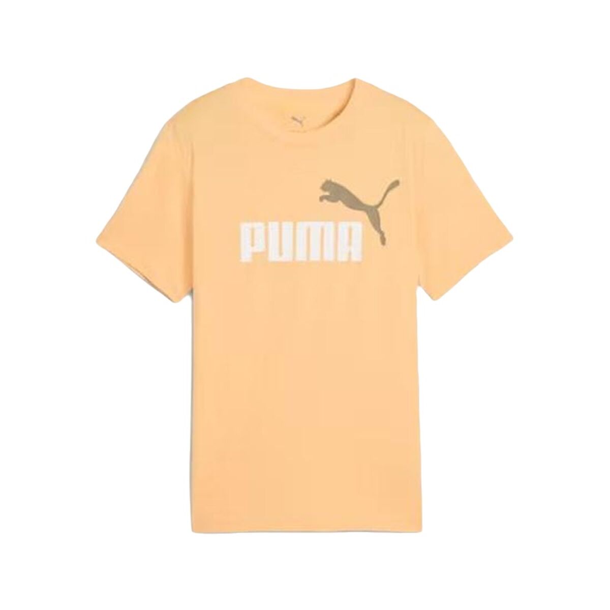 T shirt à manches courtes Enfant Puma Essentials 2 Beige