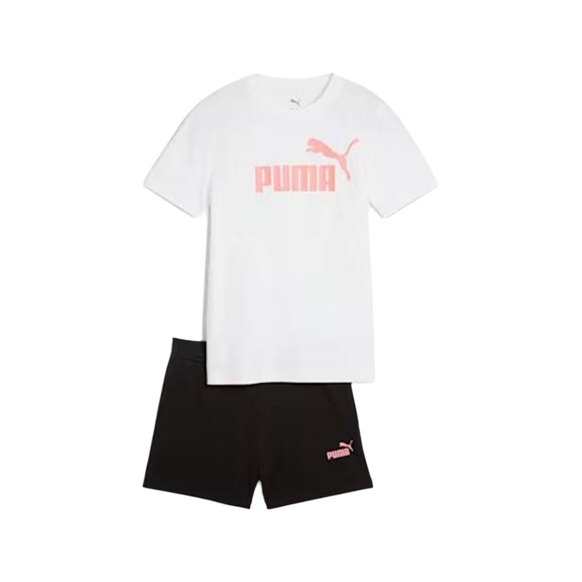 Sportoutfit voor kinderen Puma Essentials No.1 Logo An Wit