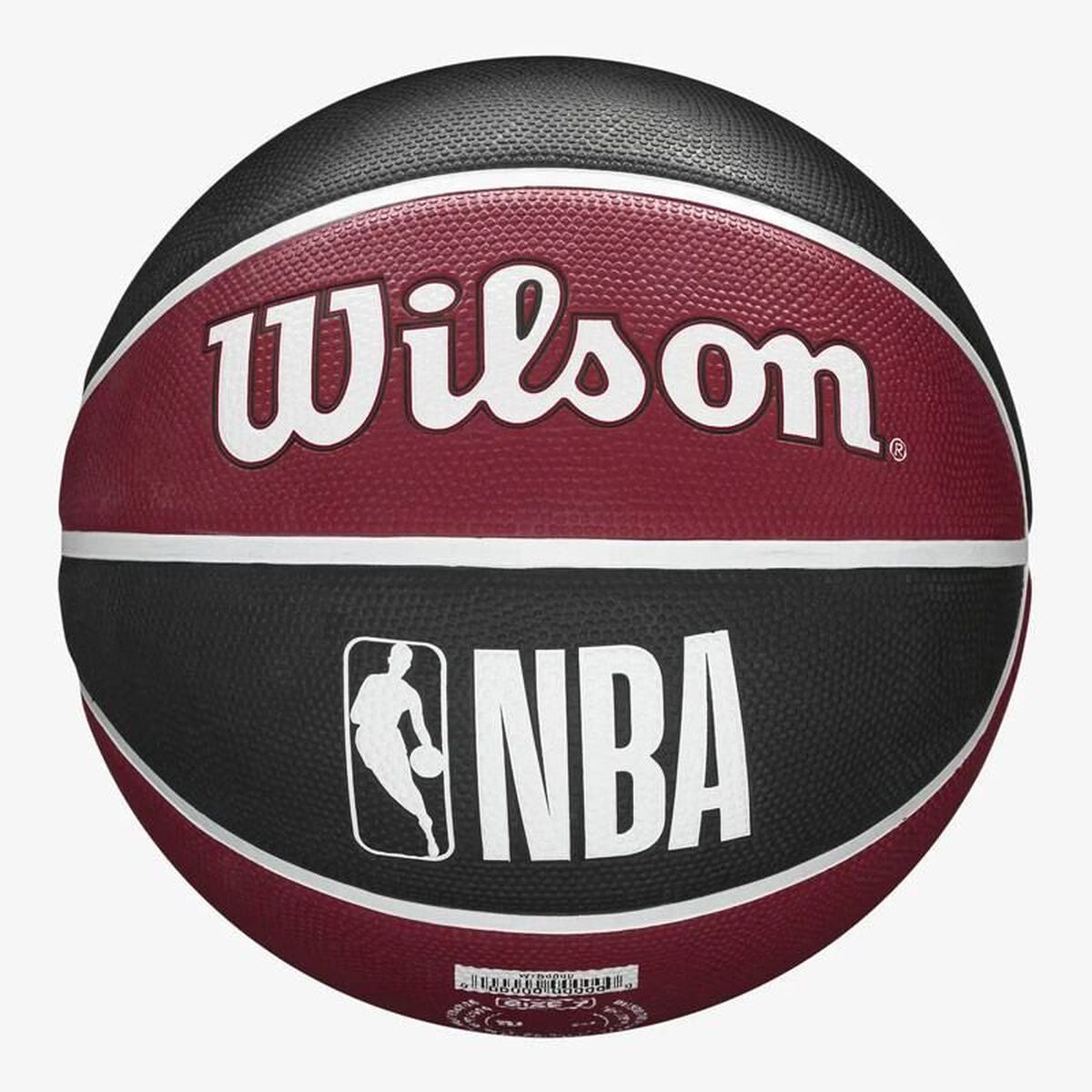 Basketball Ball Wilson NBA Tribute Miami  Dark Red Natural rubber (Size 7)