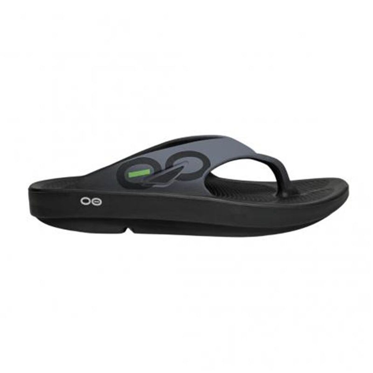 Heren Slippers OOfos Recovery Ooriginal Sport Zwart