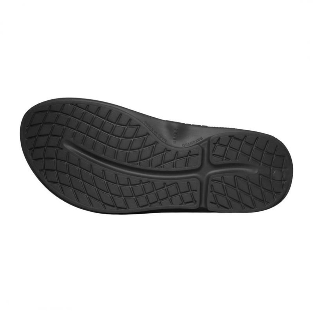 Heren Slippers OOfos Recovery Ooriginal Sport Zwart