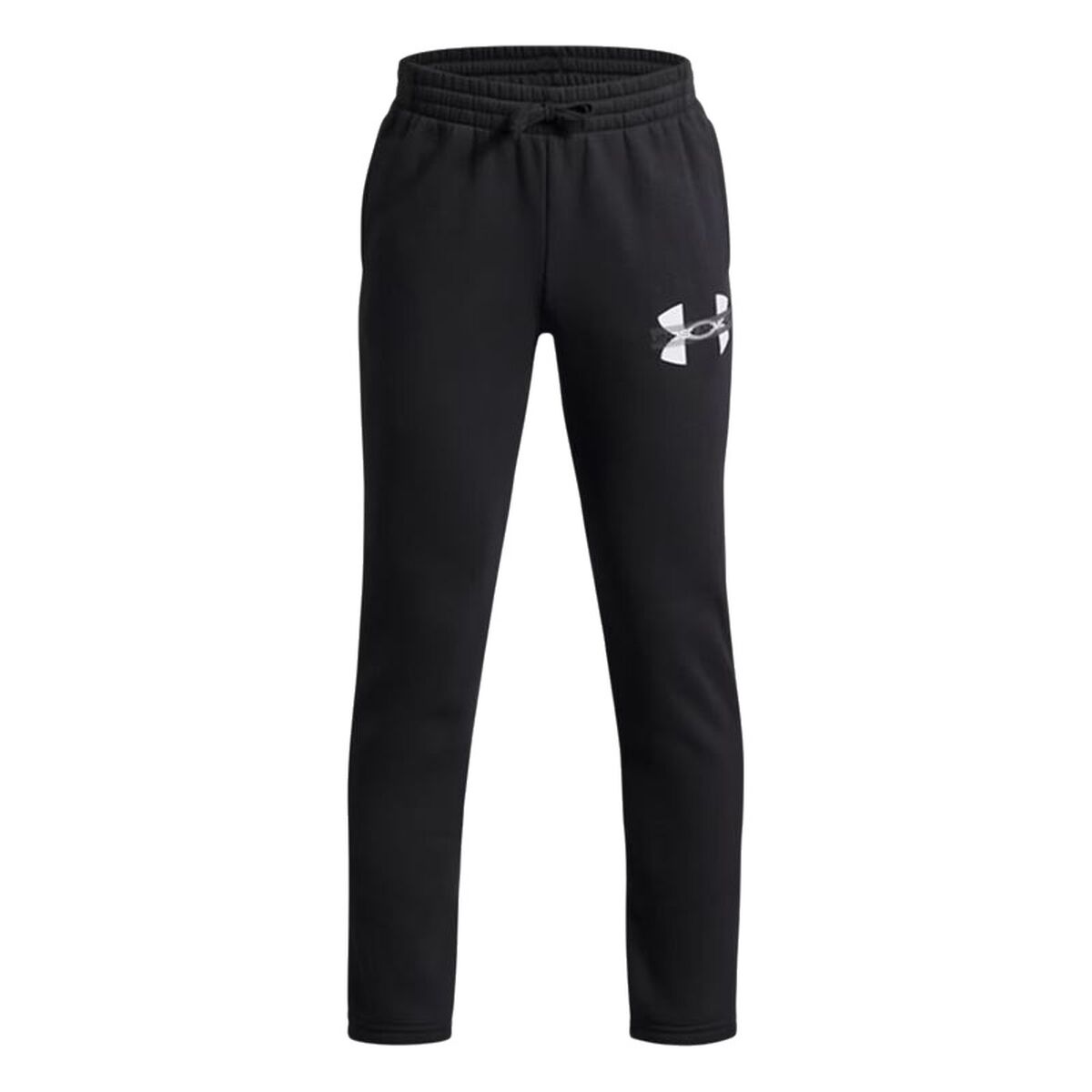 Kindersportbroek Under Armour Rival Flc Cblck Grphc Jgr Zwart