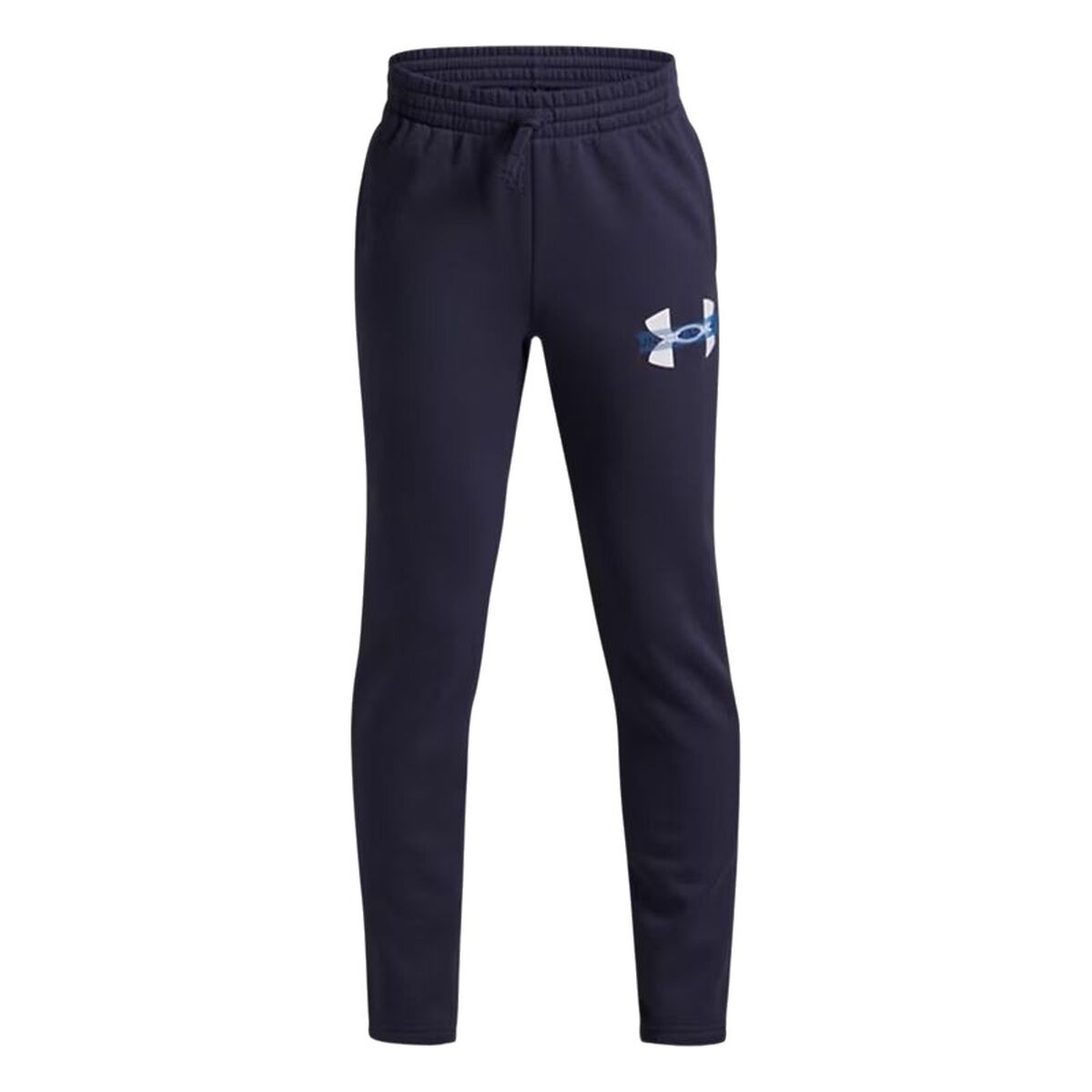 Kindersportbroek Under Armour Rival Flc Cblck Grphc Jgr Zwart