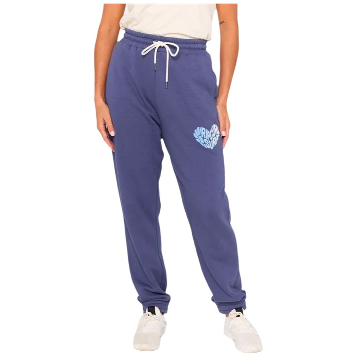 Lange sportbroek Rip Curl Heart Fleece Trackpant Blauw Vrouw