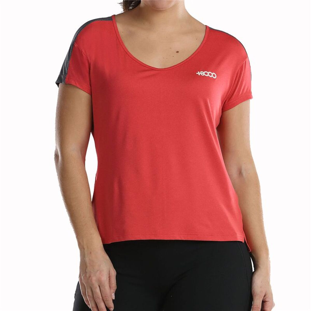 Dames-T-Shirt met Korte Mouwen +8000 NOVAR-169 Rood (S)