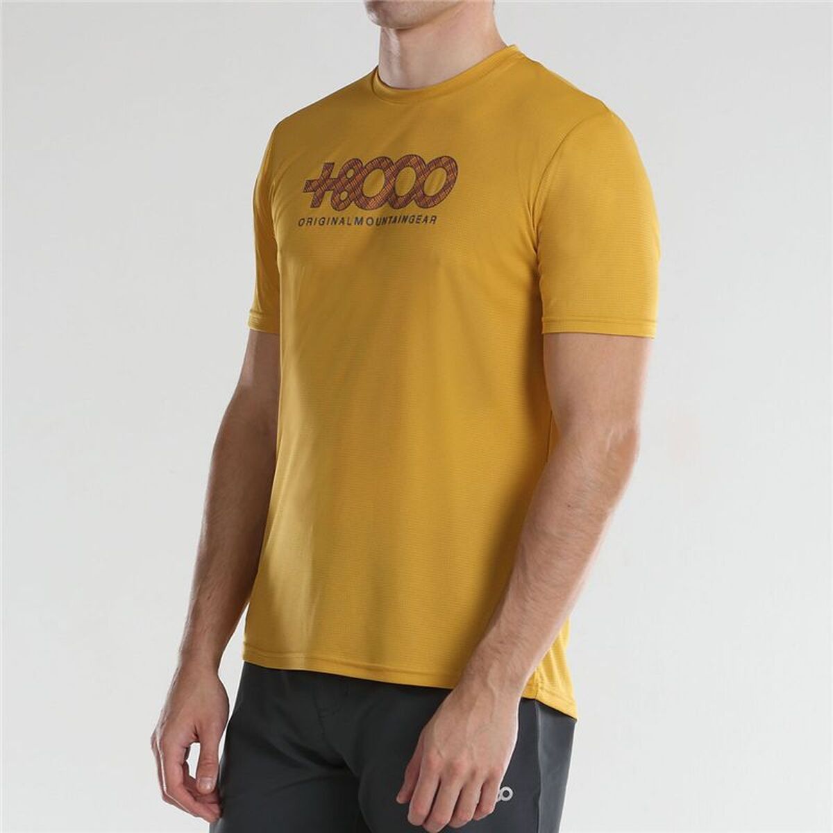 Mens Short Sleeve T-Shirt +8000 USAME-078 Golden