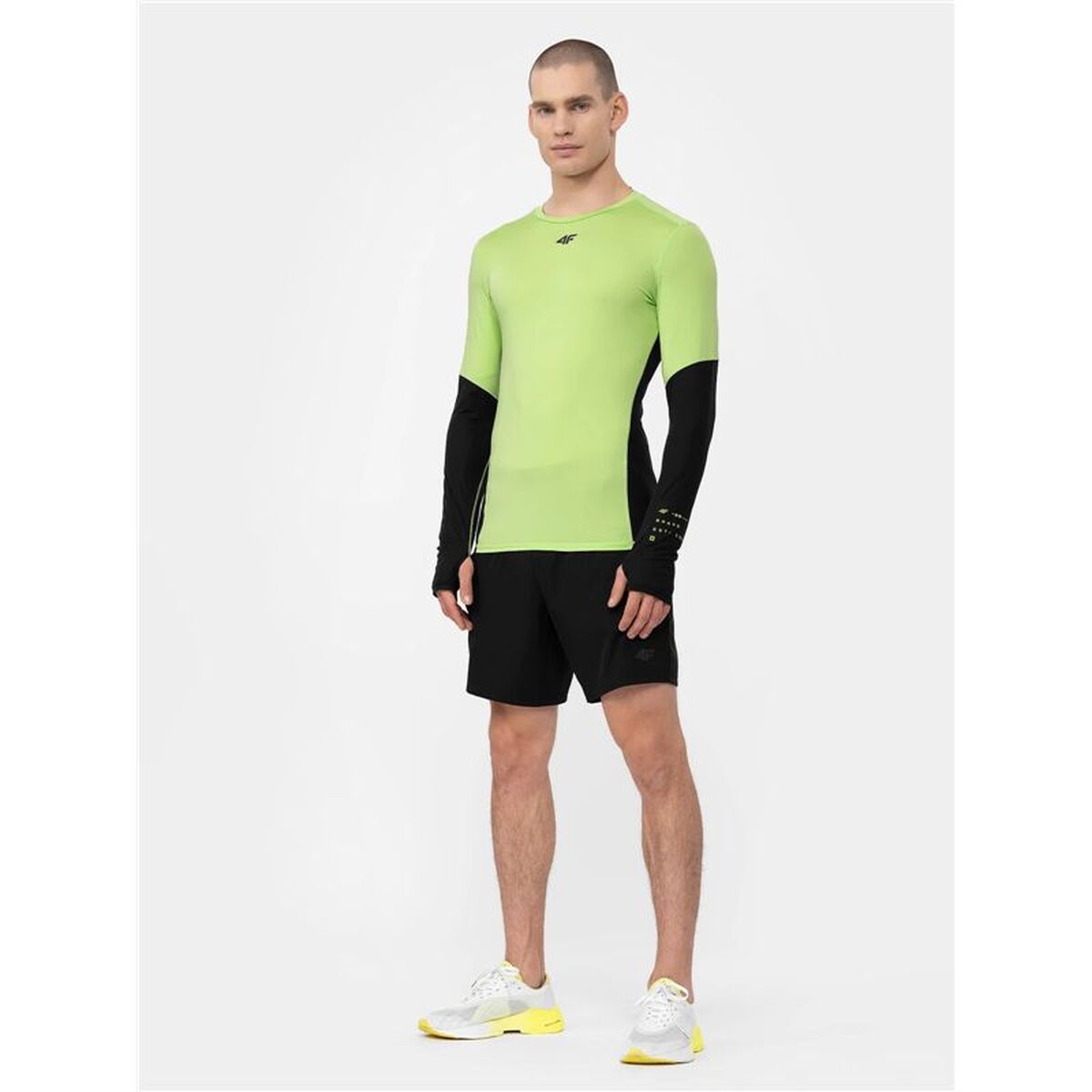 Sportleggings voor Heren 4F Functional SKMF010 Zwart