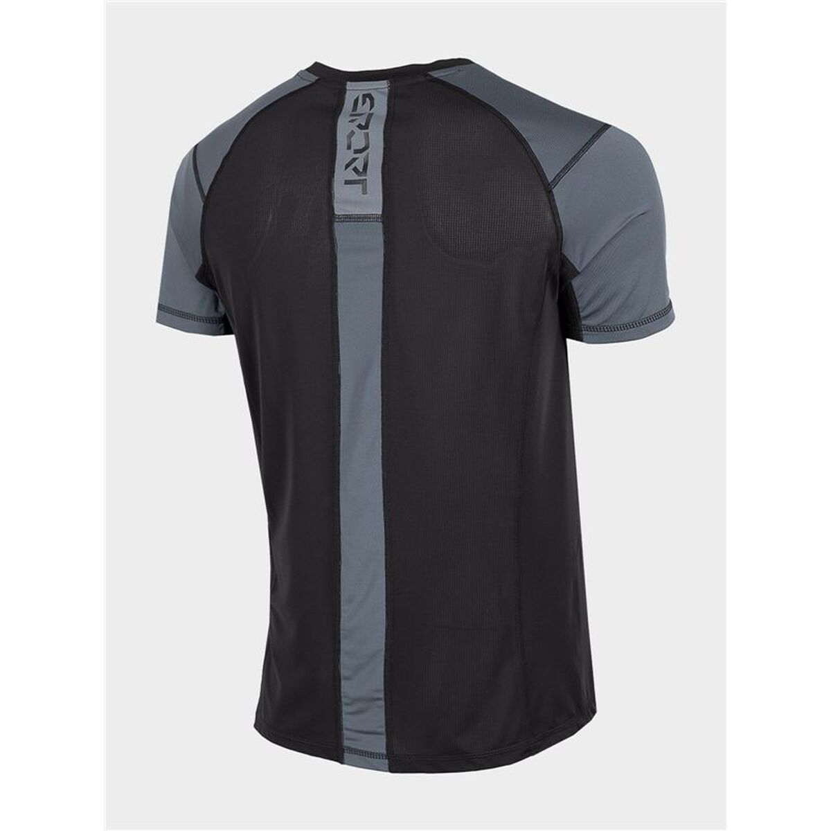 Heren-T-Shirt met Korte Mouwen 4F Zwart
