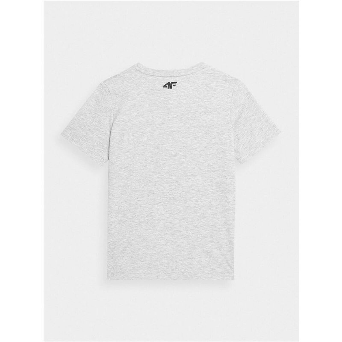 T-Shirt met Korte Mouwen voor kinderen 4F Grijs