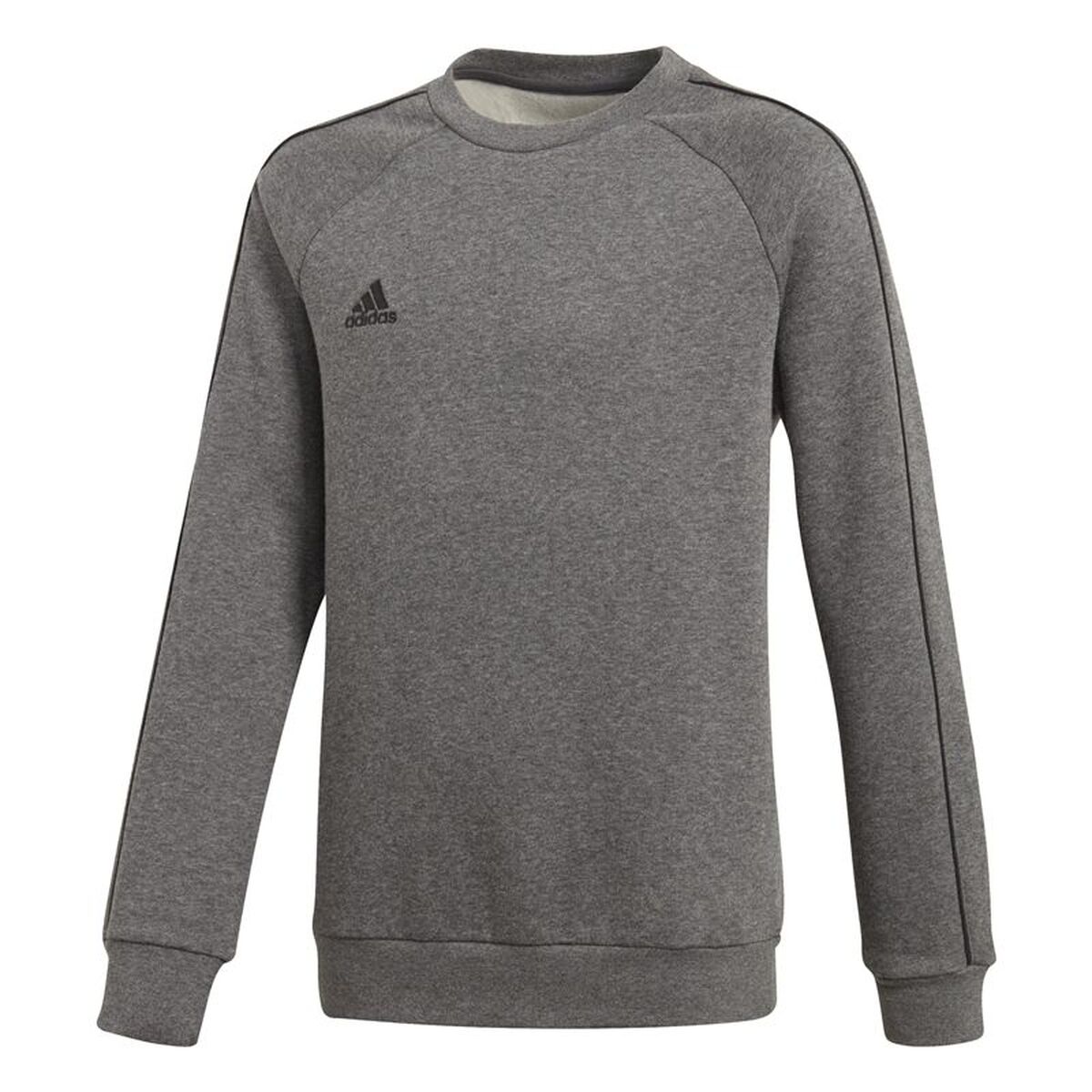 Sweaters uden Hætte til Børn Adidas Core 18 Grå Lysegrå