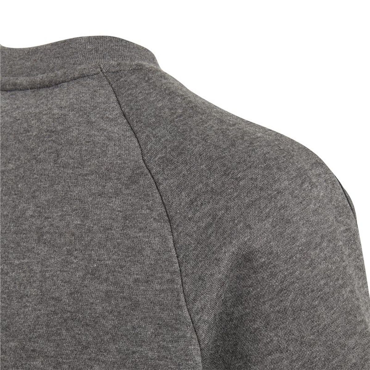 Kindersweater zonder Capuchon Adidas Core 18 Grijs Lichtgrijs