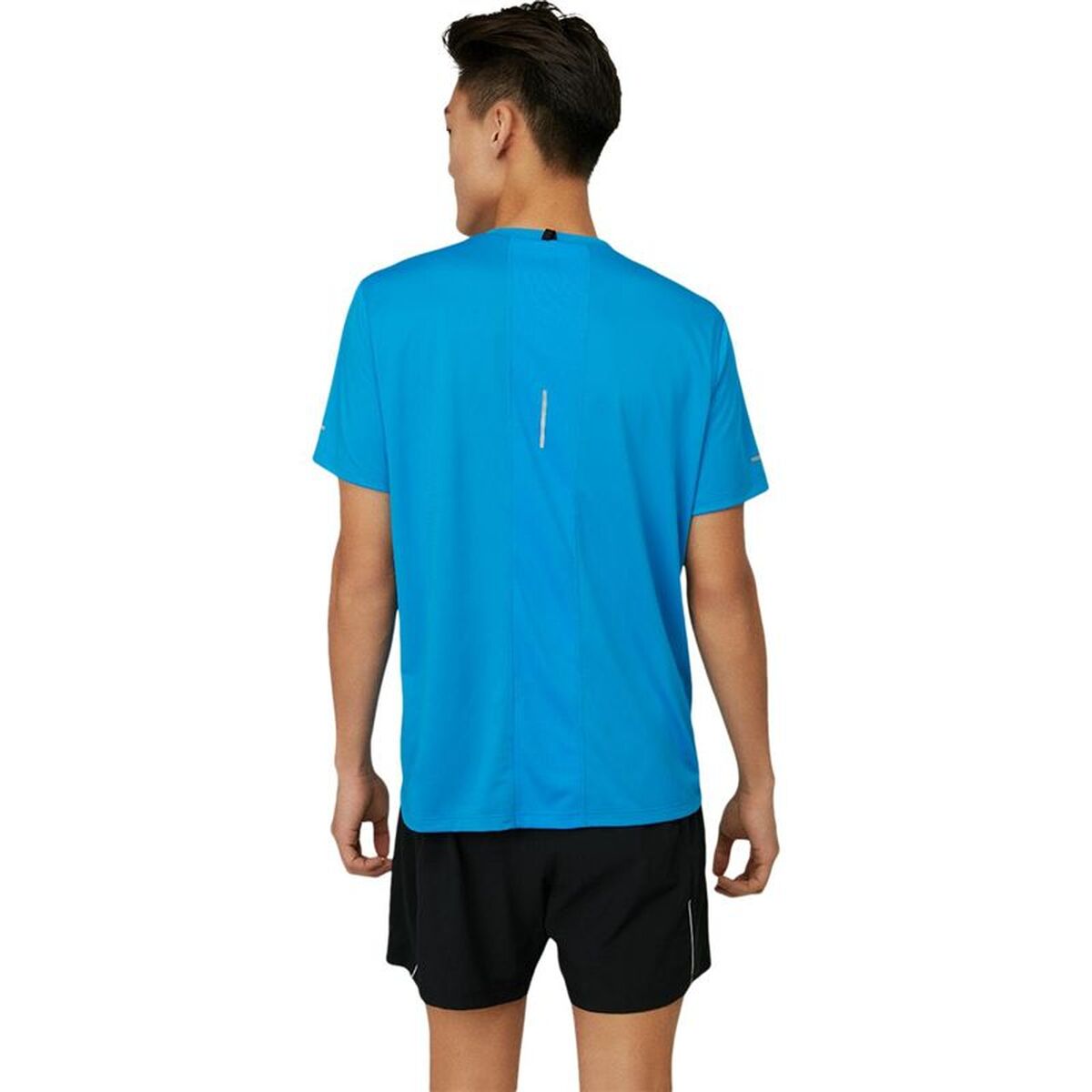 Mens Short Sleeve T-Shirt Asics 2011C017-400 Sky blue