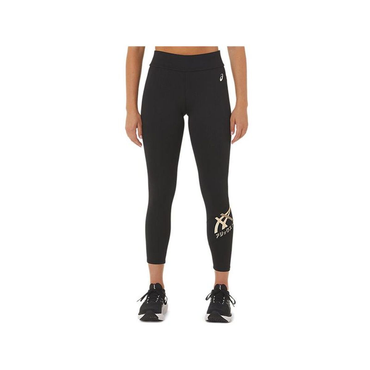 Sportleggings voor Dames Asics Tiger 7/8 Zwart