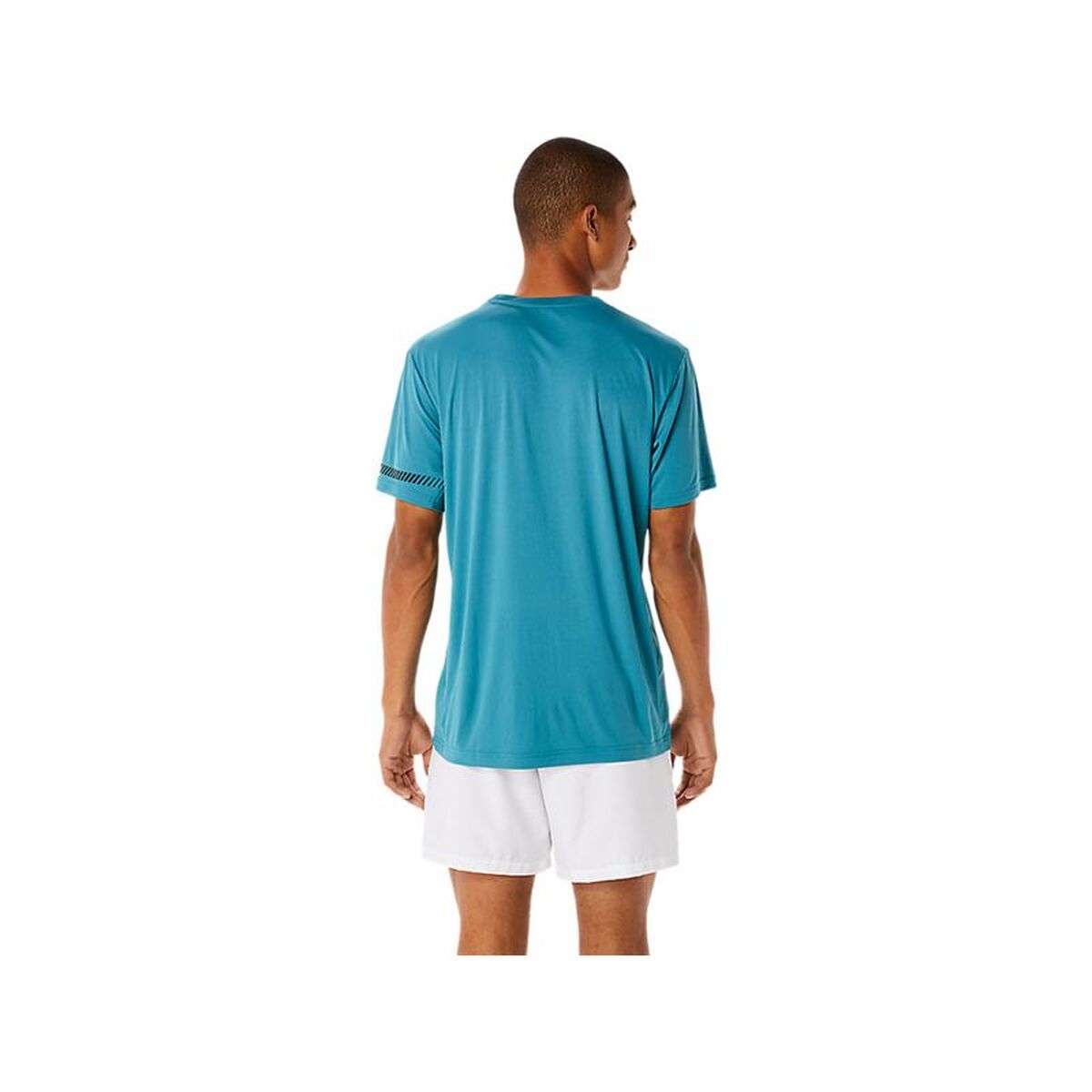 Mens Short Sleeve T-Shirt Asics 2041A136-302 Sky blue