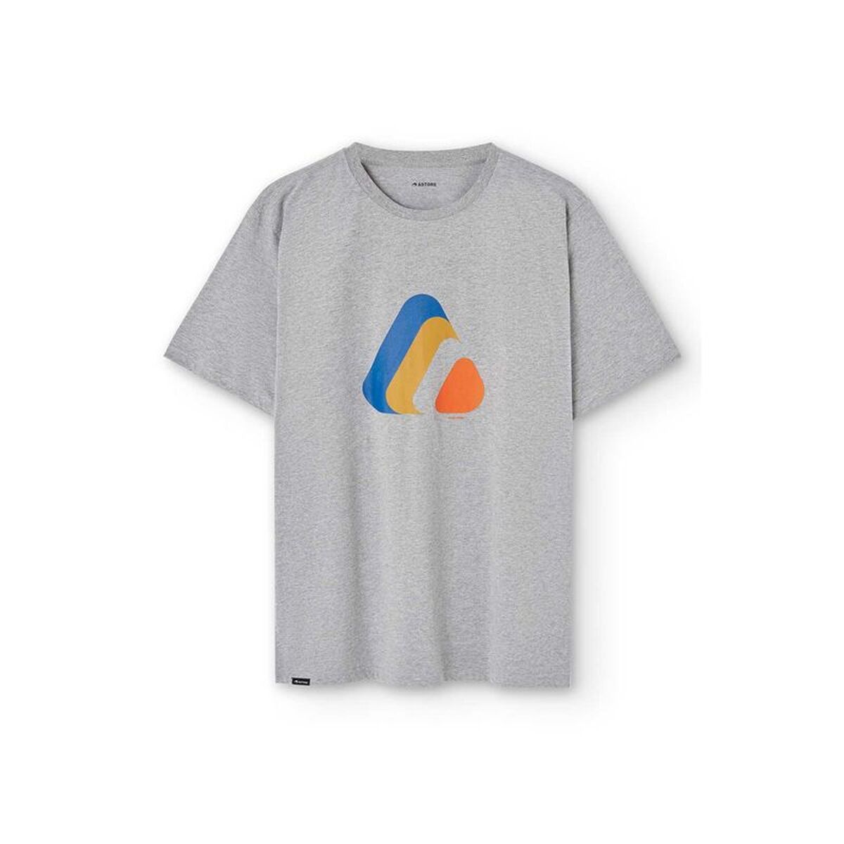 Heren-T-Shirt met Korte Mouwen Astore Deloof Donker grijs