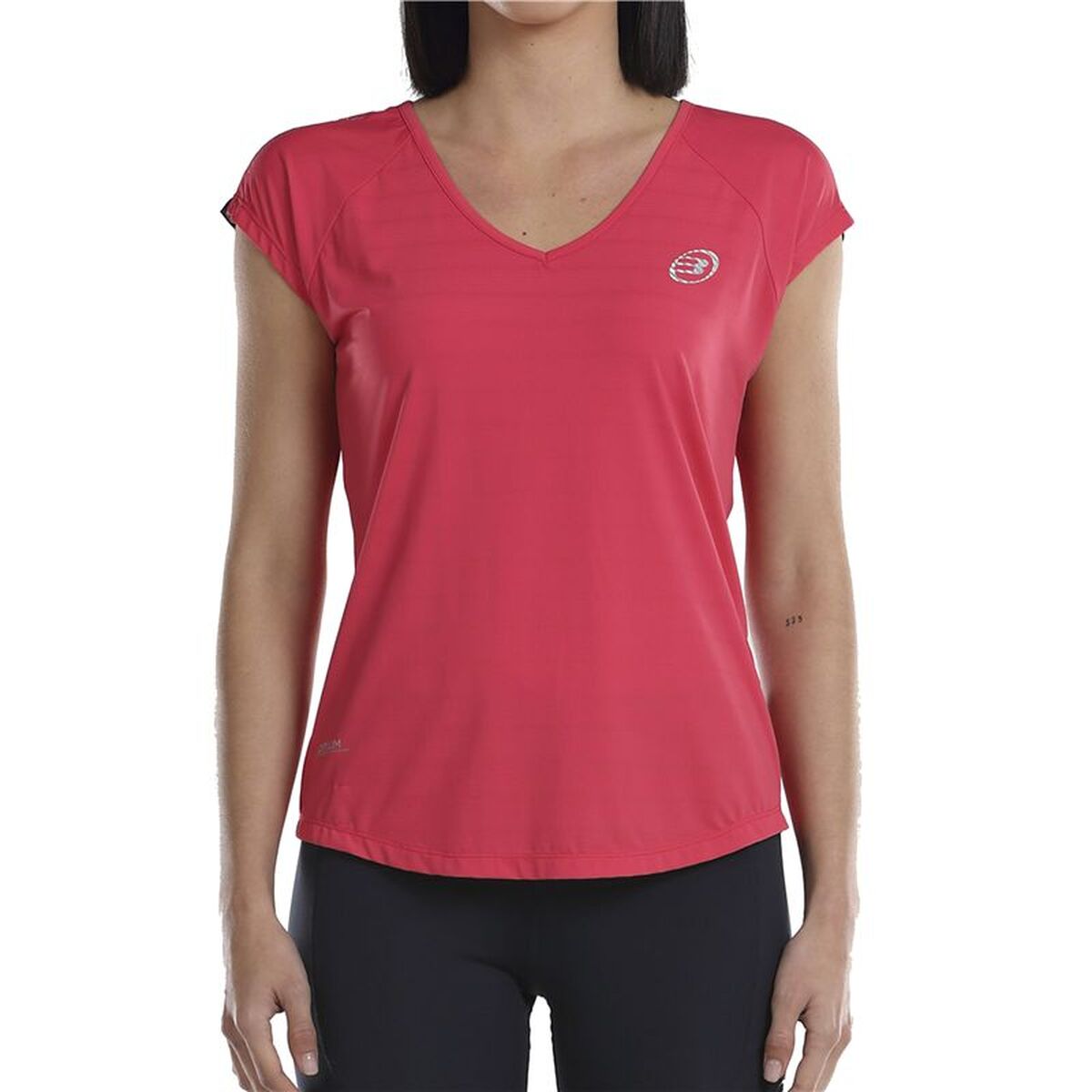 Dames Mouwloos T-shirt Bullpadel Usier Roze