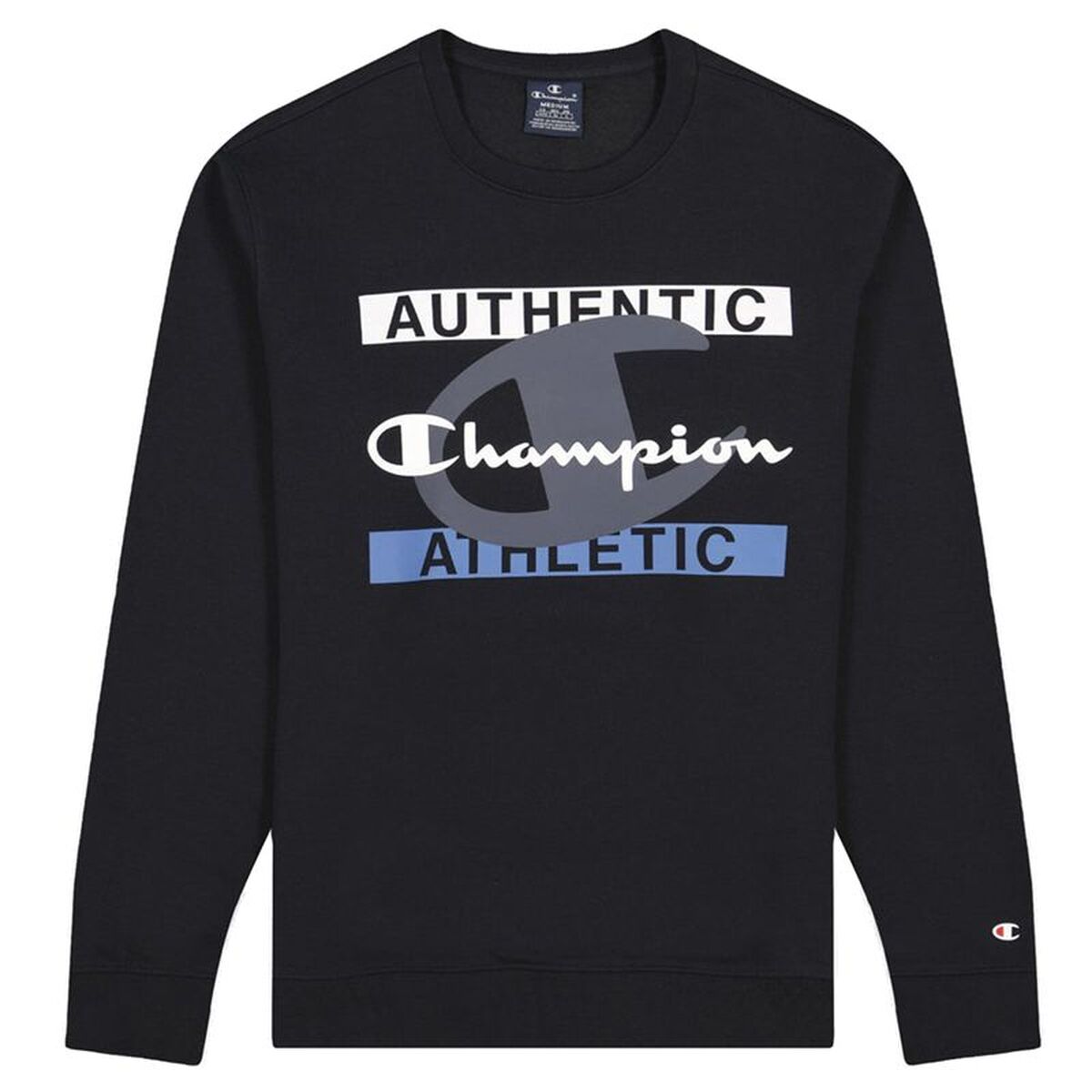 Herensweater zonder Capuchon Champion Authentic Athletic M Zwart