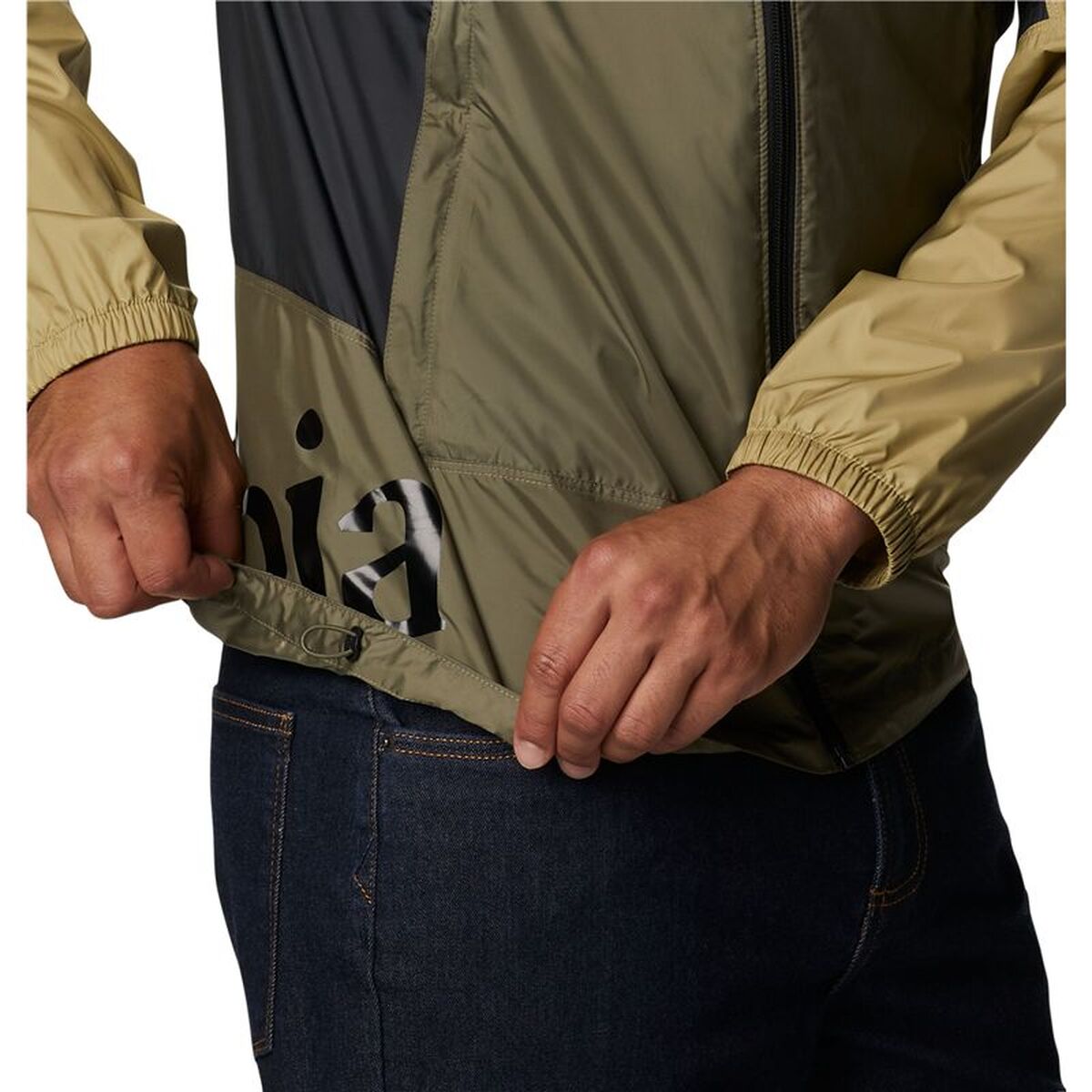 Windcheater Jacket Columbia Point Park Olive