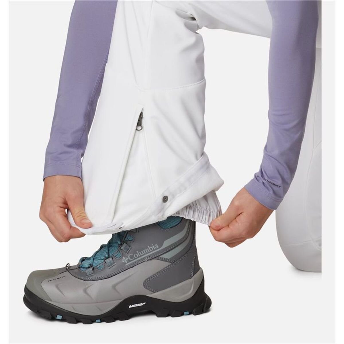 Lange sportbroek Columbia Roffee Ridge IV Wit