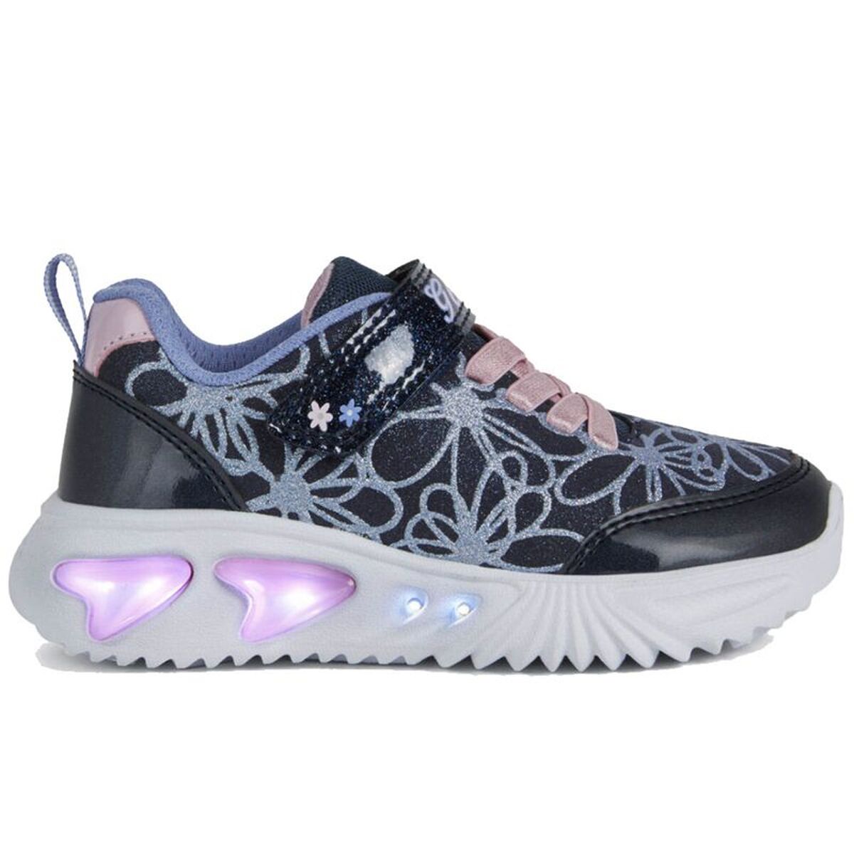 Sportschoenen met LED Geox Assiter Marineblauw