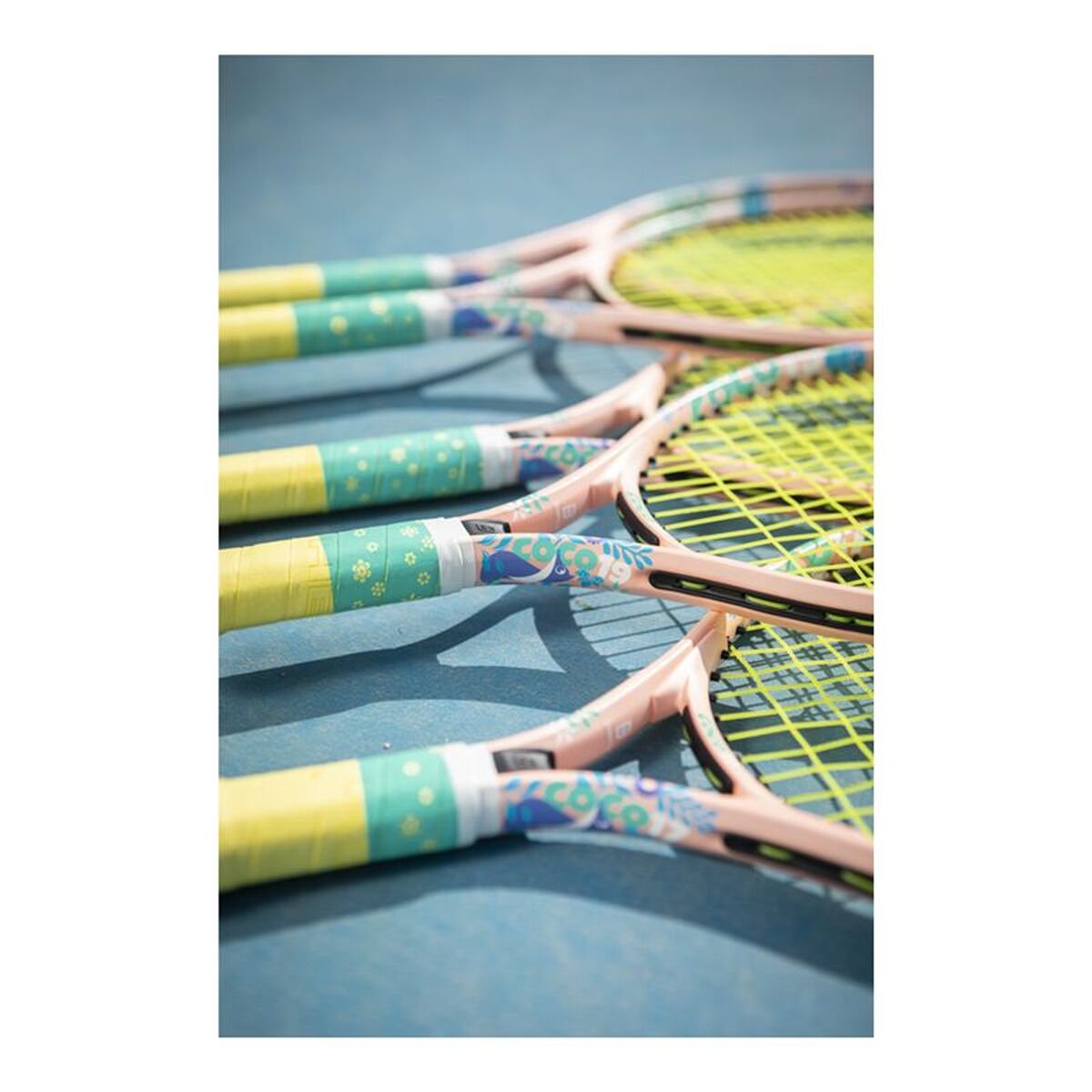 Tennis Racquet Head Coco 21 Yellow