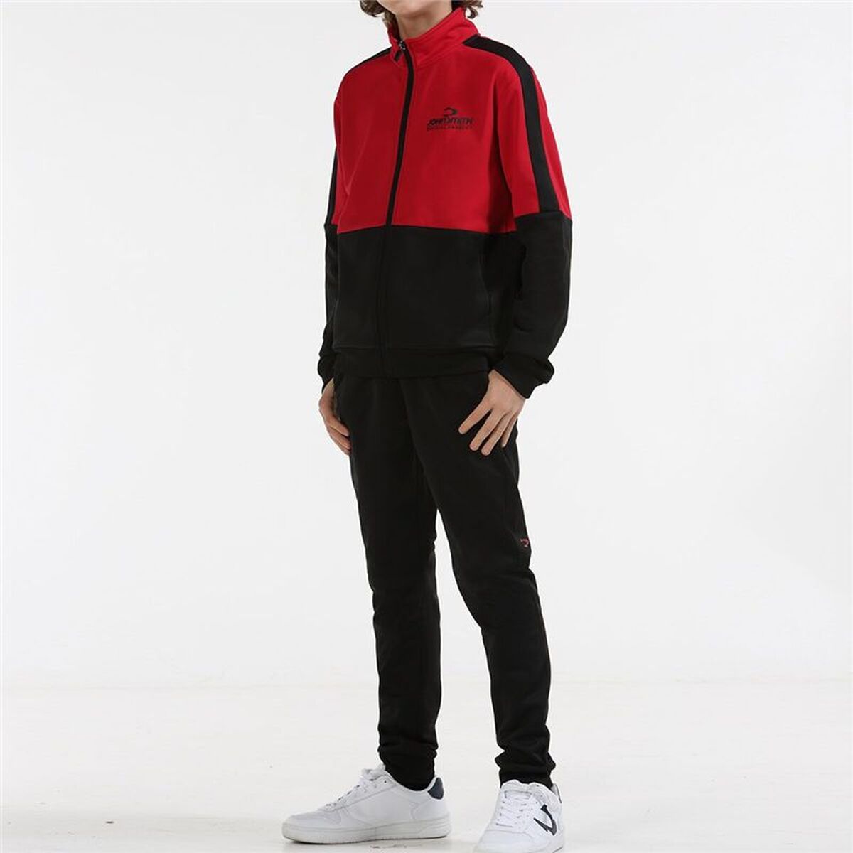 Tracksuit for Adults John Smith KORLOM-069 Crimson Red Men