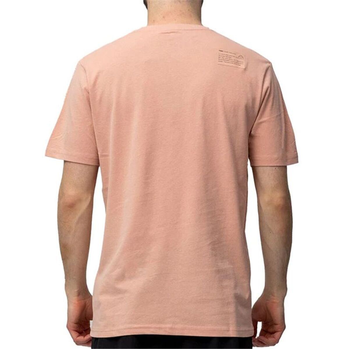 Heren-T-Shirt met Korte Mouwen Kappa Edson Pink Zalm