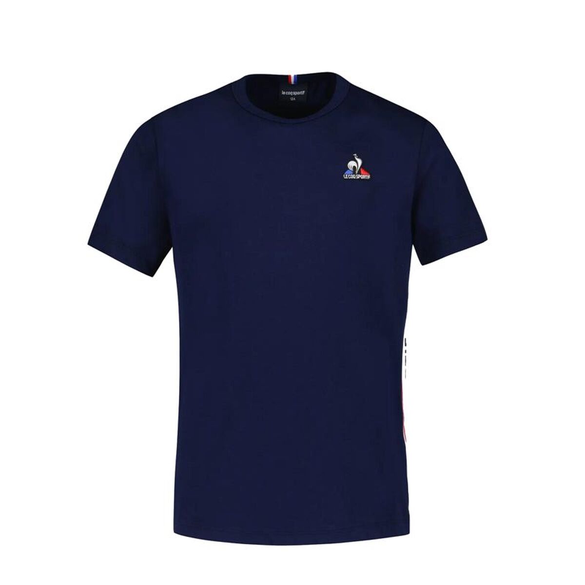 T-Shirt met Korte Mouwen voor kinderen Le coq sportif N°1 Tricolore Donkerblauw